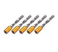 Cpolebev 5 Pcs Strong Magnetic Screwdriver Bit Set 65Mm Electronic Screwdriver Bits for Plasterboard Drywall Screw Driver