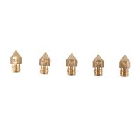 Cpolebev 5 Piece Suitable for M200 V2 Hot-End Extrusion Head Heating Nozzle 0.4mm H59 Brass Nozzle
