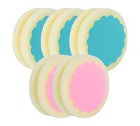 Cpolebev 5 Pieces Depilation Pads Painless Hair Removal Sponge for Face Leg Arm Body, Reusable Physical Hair Removal Tool