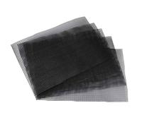 Cpolebev 5 Pieces of 30 x 20 cm Garden Drainage Mesh Sieve Flower Pot Hole Mesh Mat Garden Drainage Mesh Hole Sieve