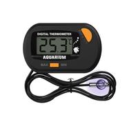 Cpolebev -50℃ - 70℃ Digital Aquarium Fish Tank Thermometer with Suction Cup Temperature Sensor Meter Tester Easy Install