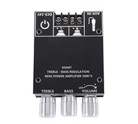 Cpolebev -502MT Bluetooth 5.0 Subwoofer Amplifier Board 2.0 Channel High Power Audio Stereo Amplifier Board 2X50W Bass AMP