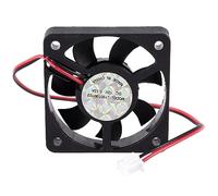 Cpolebev 50mm 12V 2Pin 4000RPM Sleeve Bearing PC Case CPU Cooler Cooling Fan