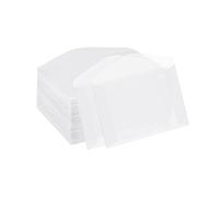 Cpolebev 50PCS Translucent Paper Envelopes Set Letter Vintage Wedding Invitation Envelopes for Cards