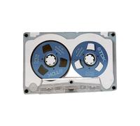 Cpolebev 55 Minute Blank Tape Disk Double-Sided Metal Small Open Disk Blank Cassette Tape Tape Disk, D