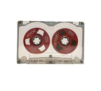 Cpolebev 55 Minute Blank Tape Disk Double-Sided Metal Small Open Disk Blank Cassette Tape Tape Disk, C