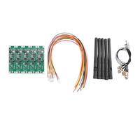 Cpolebev 5Pcs 2.4Ghz Wireless 512 Transmitter Receiver PCB 2 in 1 Module Wireless PCB Board with Antenna for Stage Light