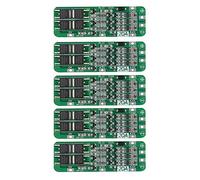 Cpolebev 5Pcs 3S 20A 18650 Li-Ion Li-Ion Battery Charger Module Protection Board PCB 11.1V 12V 12.6V Module