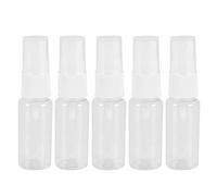 Cpolebev 5Pcs Beauty Transparent Plastic Perfume Empty Bottle Small with Fine Bottle 20Ml