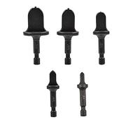 Cpolebev 5Pcs Electric Reamer Pipe Air Conditioner Hex Handle Tube Expander Electric Flaring Tool Copper Pipe Swaging Drill Bit Set
