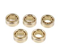 Cpolebev 5Pcs Gold 10 Ball Kk Yoyo Bearing Professional Extra Long Sleep Idling YOYO Bearing Yo-Yo Bearings