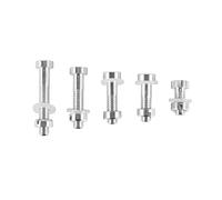 Cpolebev 5Pcs M2.5 Screws Bolt Nut Washers Set Turntable Headshell Stylus Mounting Vinyl LP Record Player