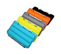 Cpolebev 5Piece Fishing Lure Box Jigs Lure Case Container Organizer Storage Plastic