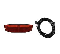 Cpolebev 6-60V Electric Bicycle Taillight Electric Bike LED Rear Tail Light Warning Lamp Night Safety Cycling Accessory