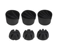 Cpolebev 6 Pcs Split Cup for Paint Pouring 3 Flower Pour Cup 3 Paint Mixing Cup for Acrylic Paint Resin Pouring DIY Making Tools