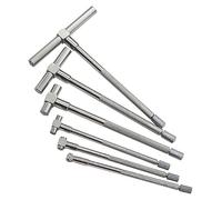 Cpolebev 6 Piece Inner Diameter Gauge Adjustable Gauge 8-150mm 5/16-6 Inch Telescopic Gauge