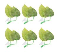Cpolebev 6 Pieces of Hammock Toys, Aquarium Plastic Factory for Habitat Accessories