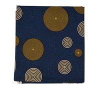 Cpolebev 6 Yards African Polyester Wax Prints Fabric African Fabric for Dress