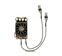 Cpolebev -6001 Digital Power Amplifier Board 2.1 Channel 600W Subwoofer TPA3225 Bluetooth Amplifier Module with Shielded Wire B