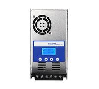 Cpolebev 60A MPPT Solar Charge Controller Charge Controller Solar Controller 12V24V36V48V Auto Adapting Lead Acid Lithium Battery Charging for Solar Panel Regulador