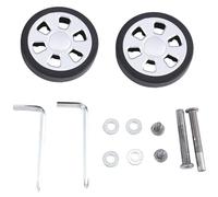 Cpolebev 60X13mm Set of 2 Luggage Suitcase Replacement Wheels Set PU Swivel Caster Wheels Bearings Repair Kit