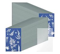 Cpolebev 61 Pcs Sun Print Paper Cyanotype Paper Kit,Solar Drawing Paper Sensitivity Sun Print Nature Printing Paper(5.9X3.9 Inch)