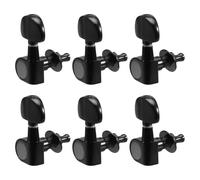 Cpolebev 6PCS Locking Tuners Tuning Heads Lock String Tuning Pegs Tuner Electric Guitar Machine 3L+