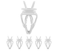 Cpolebev 6Pcs Vegetable Clip for Birds Bird Cage Feeder for Parrot Vegetable and Fruit Feeding