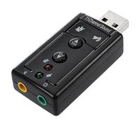 Cpolebev 7.1 Channel USB External Sound Card Audio Adapter