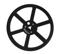 Cpolebev 7 Inch Light Metal Aluminum Take Up Reels Opening Machine Parts Reel-to-Reel Recorders Accessory Black
