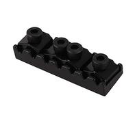 Cpolebev 7 String Locking Nut Electric Guitar Nut Tremolo Bridge 48mm (Black)