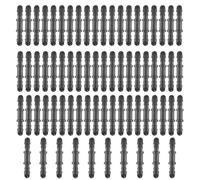 Cpolebev 70 Pack Drip Irrigation Universal 1/4 inch Barbed Coupling Fitting, Barbed Connectors for 1/4 inch Drip Tubing