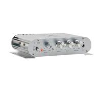 Cpolebev -838 HiFi 2.1 Channel Power Amplifier 80Wx2 Stereo Bass Sound Amp with Subwoofer Output Home Audio Amplifier White
