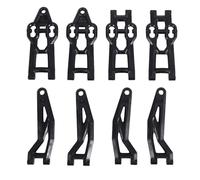 Cpolebev 8Pcs Front Rear Upper Lower Swing Arm for XLF X03 X04 X-03 X-04 1/10 RC Car Brushless Truck Parts Accessories