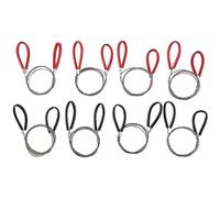 Cpolebev 8Pcs Stainless Steel Wire Saw PVC Pipe Cutter Hand Pocket String PVC Pipe Cutting Tool for Camping