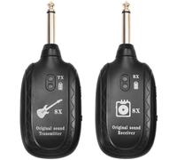 Cpolebev 8X Wireless Guitar System Wireless Guitar Transmitter Receiver for Electric Guitar Bass Violin