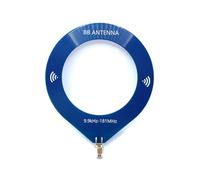 Cpolebev 9.9khz-181mhz Frequency Small Circular Antenna Broadband Antenna Portable MW SW Antenna for Radio