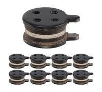 Cpolebev 9 Pairs Scooter Disc Brake Pad Semimetal Pad for M365pro Electric Scooter Replacement Parts
