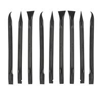 Cpolebev 9 Pcs Plastic Scraper Tool Scratch Free Plastic Scraper Cleaning Pen Shaped Scraper Tool Multipurpose Label Scraper
