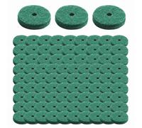 Cpolebev 90Pcs Piano Keyboard Washer Piano Felt Balance Rail Punchings Washers Repair Parts Useful Piano Tuning Tool