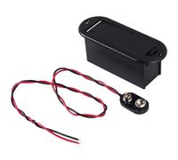 Cpolebev 9V Battery Holder Case for Active Guitar Bass Pickup