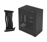 Cpolebev A07 Mini ITX Computer Case Chassis HTPC Host Case USB3.0 ITX Enclosure with Graphics Card Extension Cable(A)