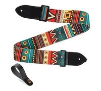 Cpolebev Acoustic Guitar Electric Guitar Universal Strap Retro Accessories Embroidery Accessories