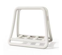 Cpolebev Adjustable Vertical Laptop Stand Notebook & Tablet Holder Vertical Storage Rack B