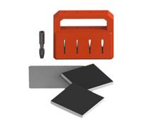 Cpolebev Airbrush Needle Repair and Sharpening Tool Kit - Maintenance & Polishing Accessories for 0.2mm, 0.3mm, 0.5mm Needles