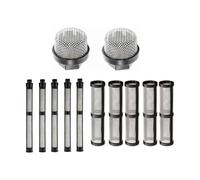 Cpolebev Airless Filter Screen Set Black Metal for 390 395 490 495 595 3400 Sprayers