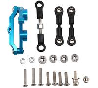 Cpolebev Aluminum Alloy Ball Bearing Crank Steering Set for TT02 TT-02 TT02D TT-02D 1/10 RC Car Upgrade Parts Accessories
