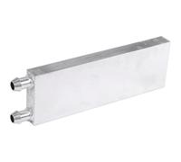Cpolebev Aluminum alloy CPU Radiator 40x120mm Water Cooling Block Liquid Water Cooler Heat Sink for PC Laptop