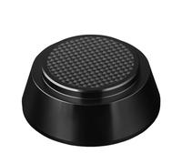 Cpolebev Aluminum Alloy Record Clamp LP Vinyl Disc Turntable Stabilizer Weight for Player Accessories, Black