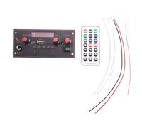 Cpolebev Amplifier Board 2 X 10W Bluetooth Mp3 Decoding Board Trolley Audio Player Car Bluetooth Module Replacement Parts B